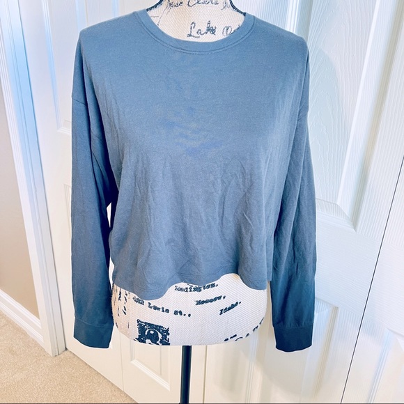 ABERCROMBIE Long sleeve crop tee Soft AF - Picture 4 of 5